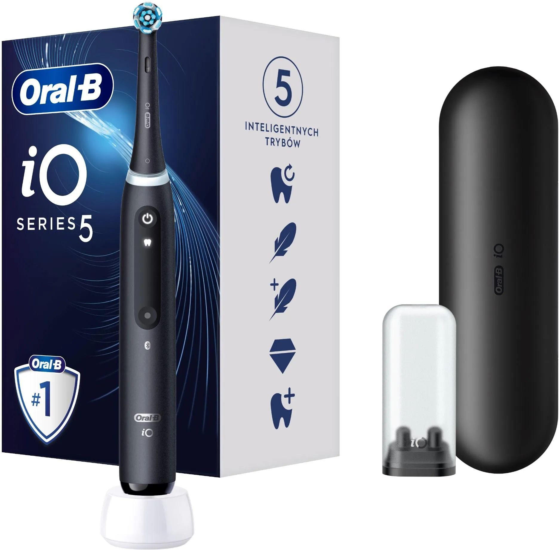 Электрическая зубная щетка Oral-B iO 5 Black
