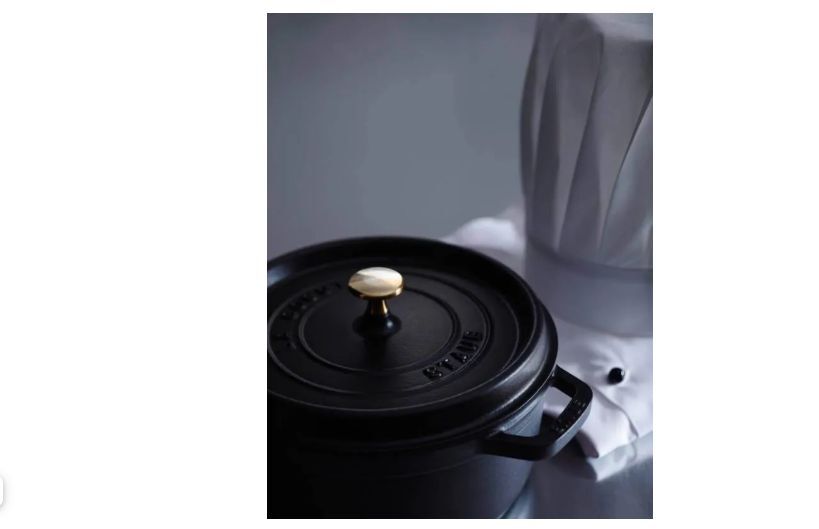 Чугунная жаровня Staub 1,7 л, 18 см, чёрная 40509-485-0