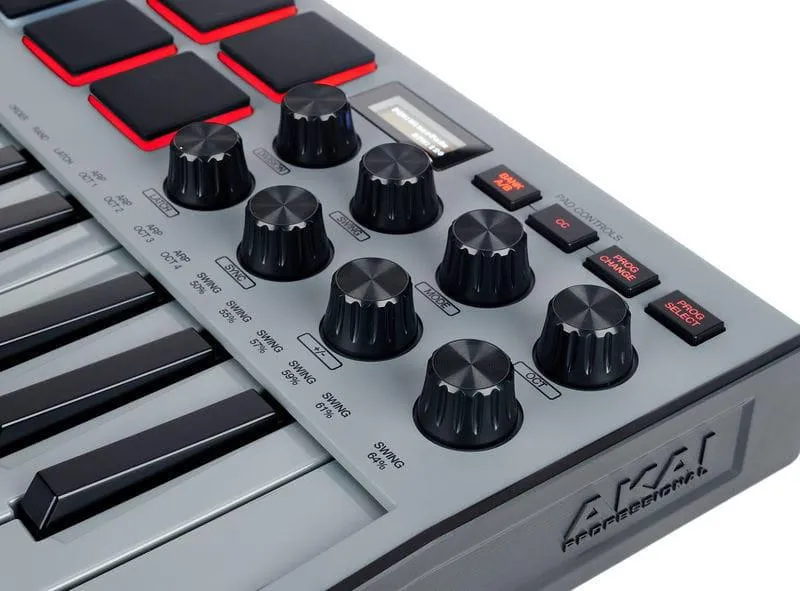 MIDI-клавиатура Akai Professional MPK Mini Mk3 Gray