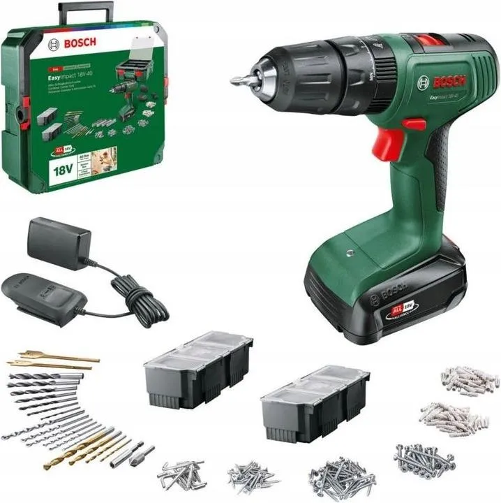 Ударная дрель-шуруповёрт Bosch EasyImpact 18V-40 06039D810C