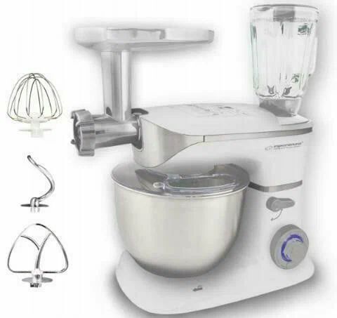 Кухонный комбайн Esperanza EKM025 5 л 1000 Вт Белый