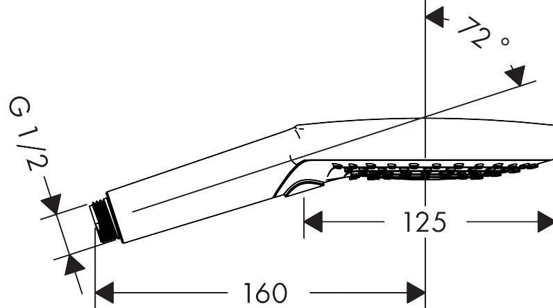 Ручной душ Hansgrohe Axor 26051950, золотой