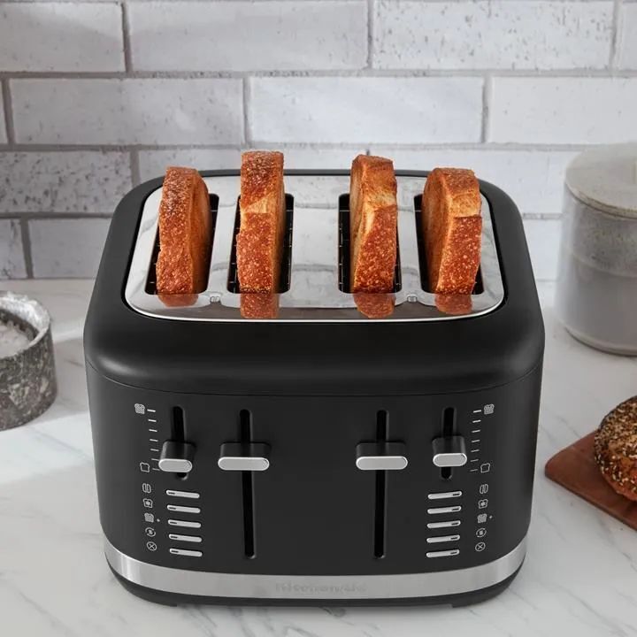 Тостер KitchenAid 5KHBRV05BM черный матовый