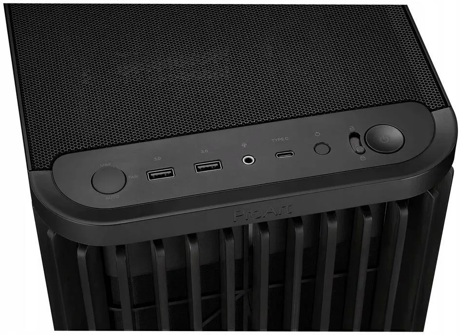 Корпус Asus PROART PA401 Wood TG черный (90DC00M0B39000)