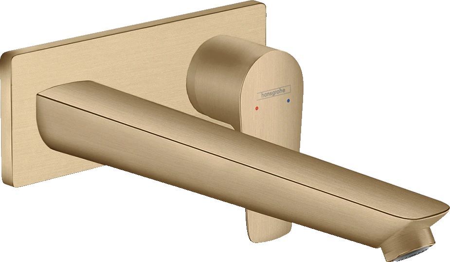 Смеситель для раковины скрытого монтажа Hansgrohe Talis E 71734140 Матовая бронза