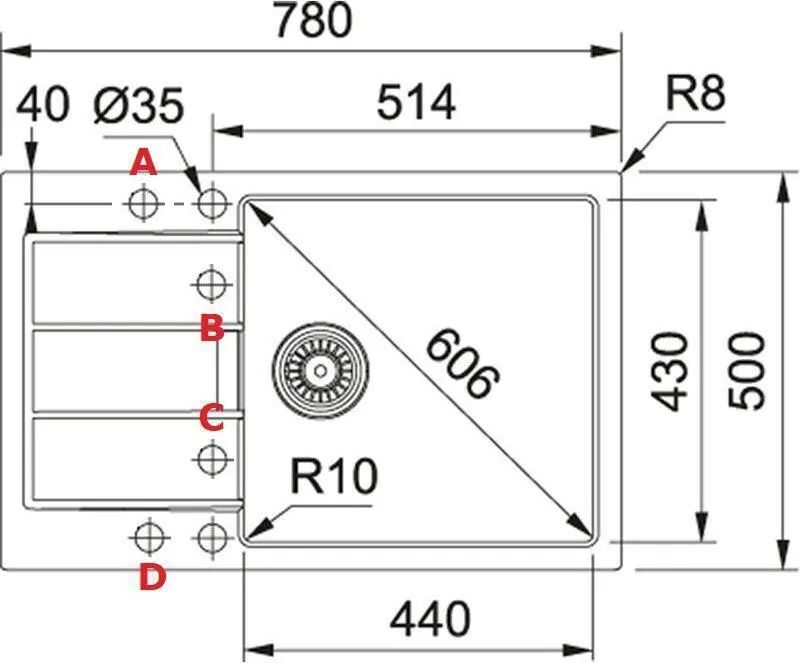 Кухонная раковина Franke Sirius SID 611-78 114.0181.972, белый полярный