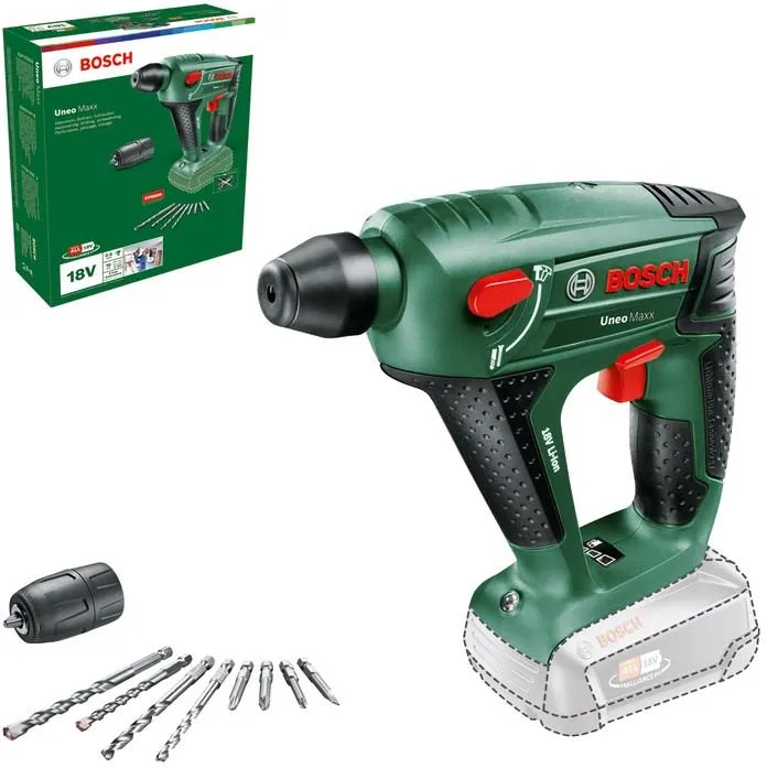 Аккумуляторный перфоратор Bosch Uneo Maxx 060395230C