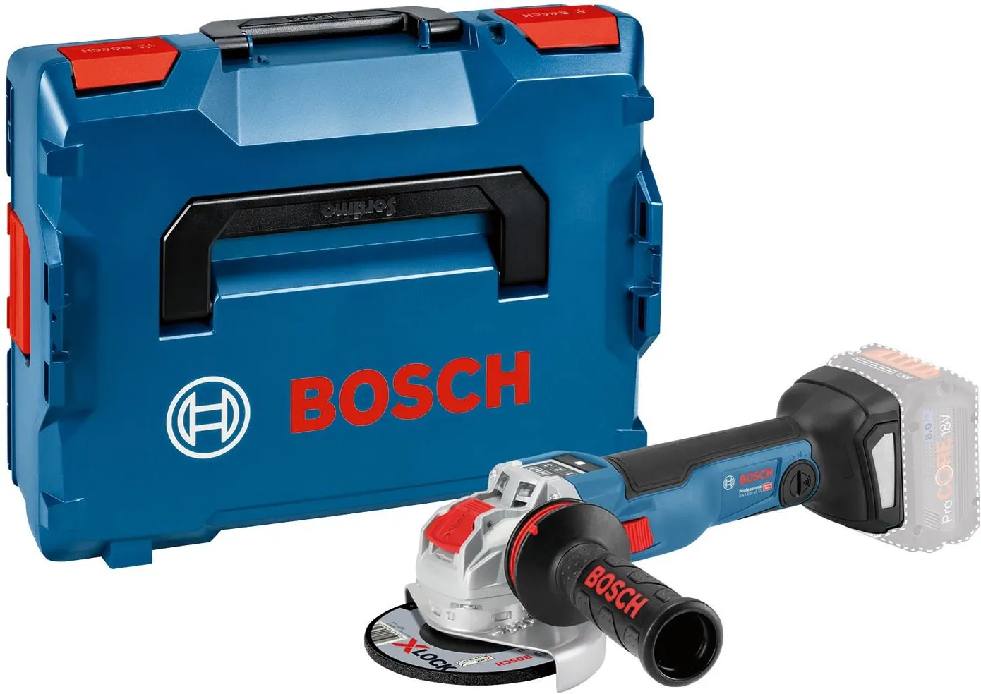 Аккумуляторная угловая шлифовальная машина Bosch GWX 18V-10 SC 06017B0400