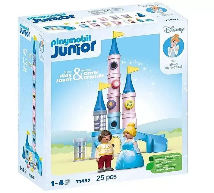 Игровой набор Playmobil 71457 Junior Disney Замок Золушки
