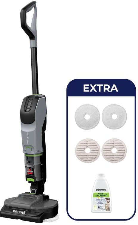 Вертикальный моющий пылесос BISSELL SpinWave + Vac Pet Pro 3898N