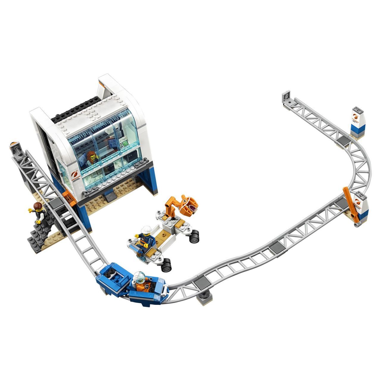 LEGO City 60228 Ракета для запуска в далекий космос и пульт управления запуском