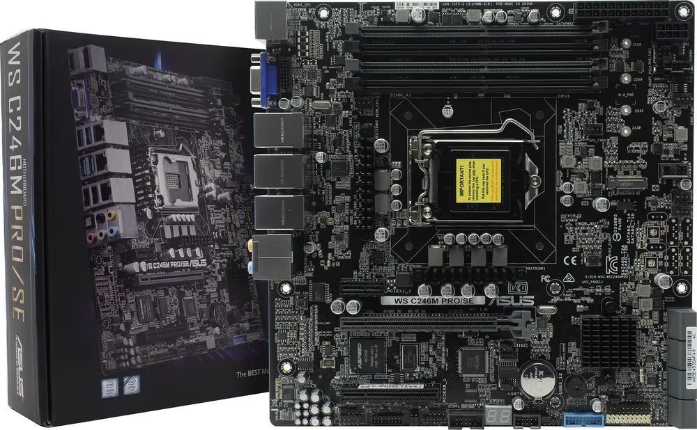 Материнская плата ASUS WS C246 PRO