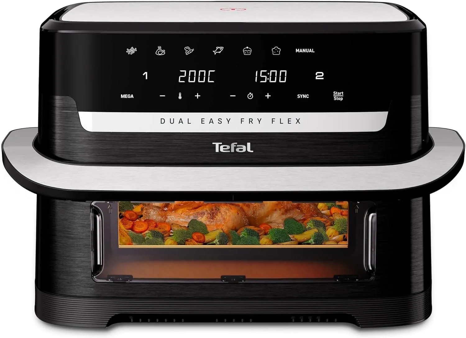 Фритюрница Tefal Dual Easy Fry Flex EY9228E0