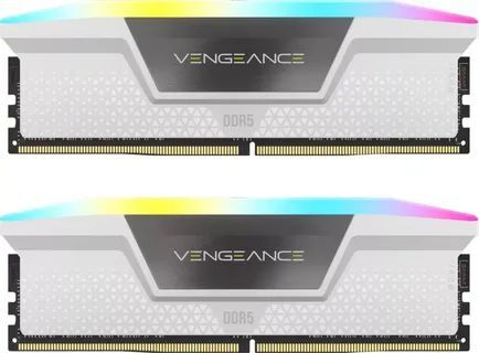 Оперативная память CorsairD5 6400 32Gb C32 Vengeance Rgb K2 (CMH32GX5M2B6400C32W)