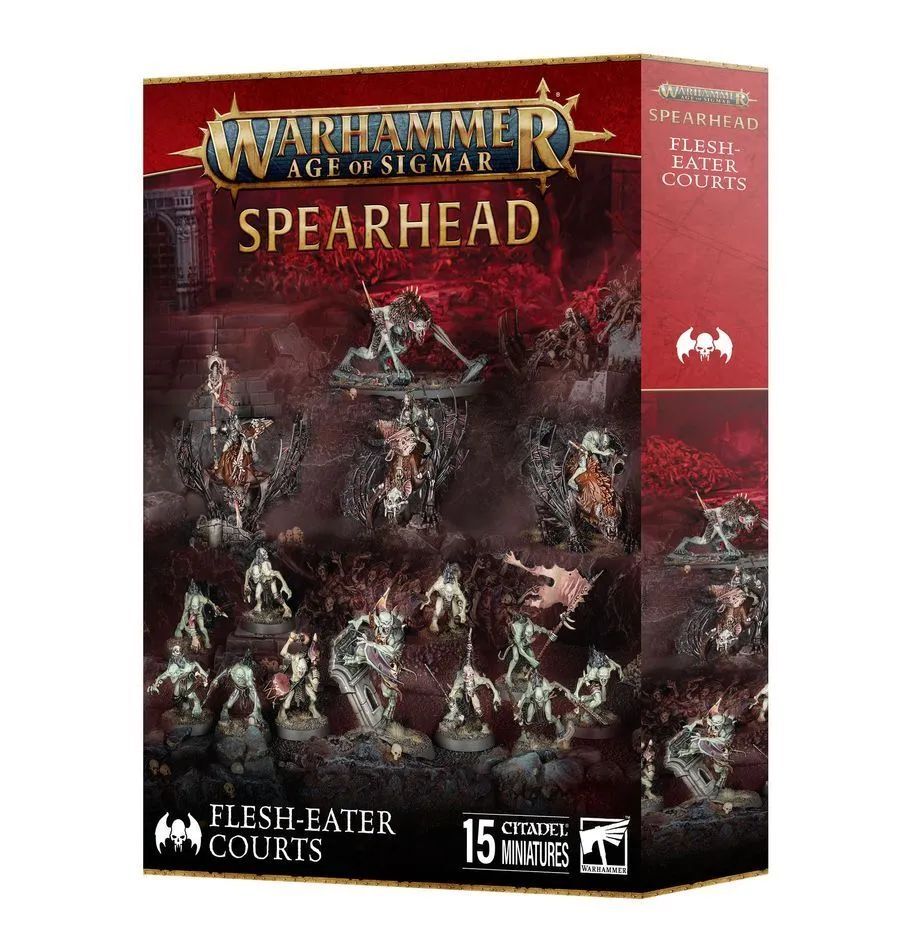 Миниатюры Games Workshop Warhammer Age of Sigmar: Spearhead - Flesh-Eater Courts