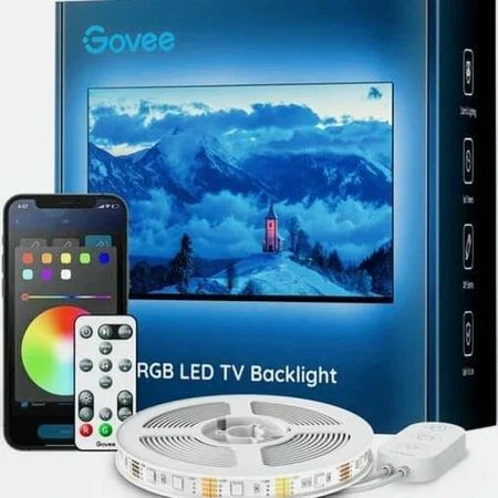 Светодиодная подсветка Govee RGB Bluetooth для телевизоров 46-60 дюймов H6179