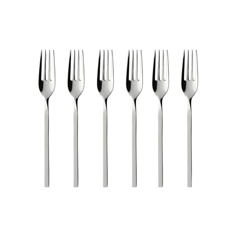 Набор вилок Villeroy & Boch NewWave Table Fork 1263386001 6шт stainless steel