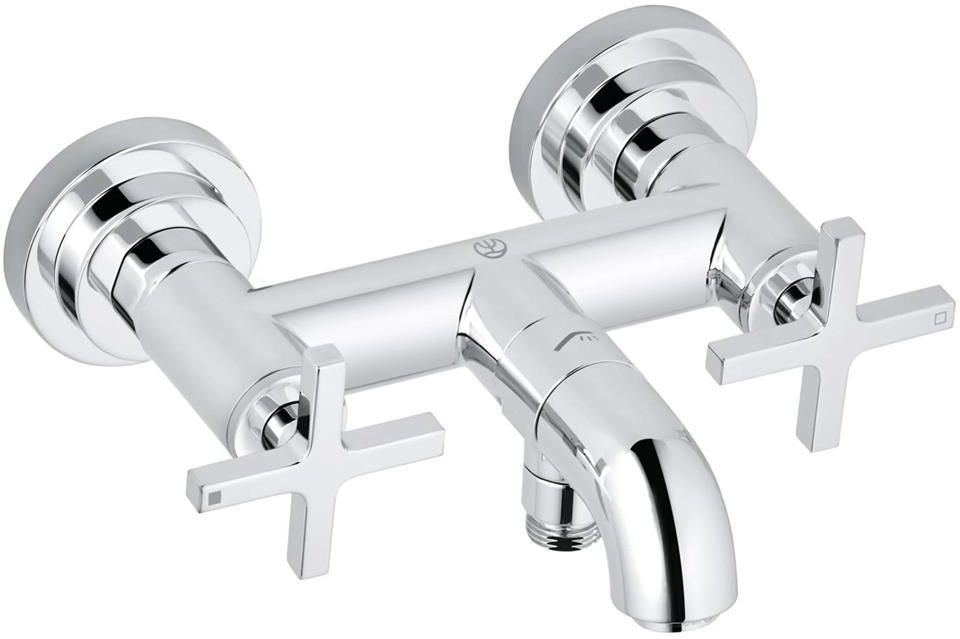 Смеситель для ванны и душа Kludi Nova Fonte Classic 205400520, хром
