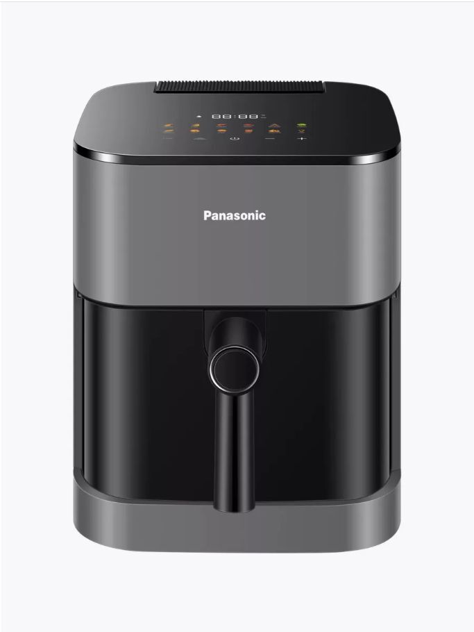 Аэрофритюрница Panasonic NF-CC500, 1450 Вт, черный/серый