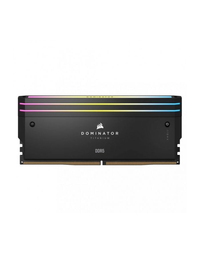 Оперативная память Corsair Ddr5 Dominator Titanium Rgb 64Gb (2X32 Gb) 6600 Mt/S Cl32 (CMP64GX5M2X6600C32