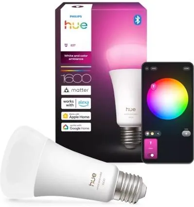 Лампочка PHILIPS HUE White And Colour Ambiance A60 E27 1600 8720169364226