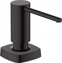 Дозатор для мыла Hansgrohe A71, черный матовый 40468670
