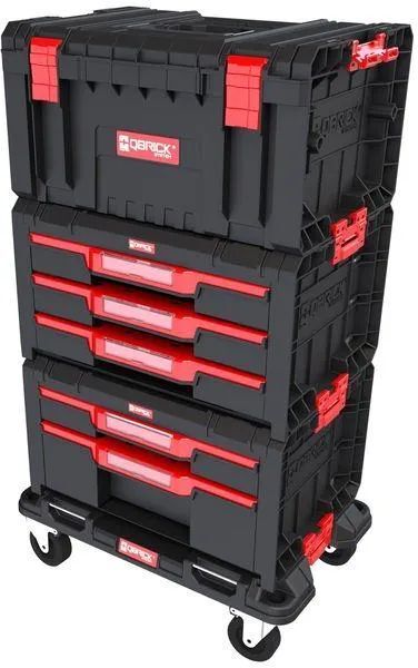 Набор ящиков на колесной платформе Qbrick System Z258346Pg013