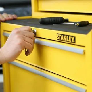 Ящик для инструментов Stanley с тележкой и надставкой (STMT1-75063 и 75062)