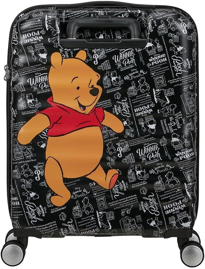American Tourister Wavebreaker Disney FL - Spinner S, ручная кладь, 55 см, 36 л, разноцветный (Winnie The Pucha)