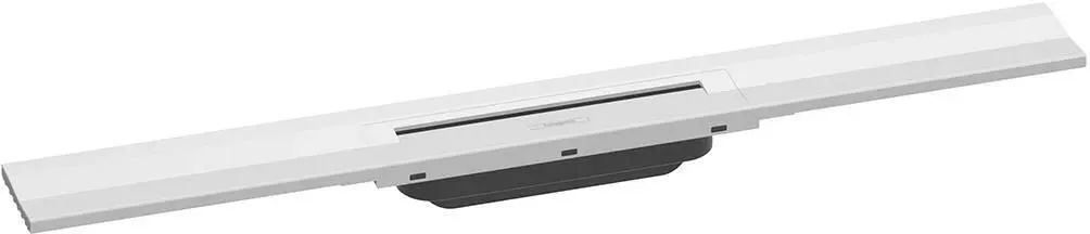 Внешний сливной элемент Hansgrohe Raindrain Flex 70 см настенный матовый белый 56050700