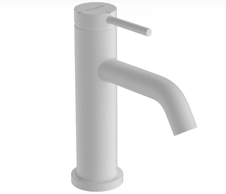 Смеситель для раковины Hansgrohe Tecturis S 80 Белый Матовый 73301700
