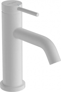 Смеситель для раковины Hansgrohe Tecturis S 80, белый матовый 73313700