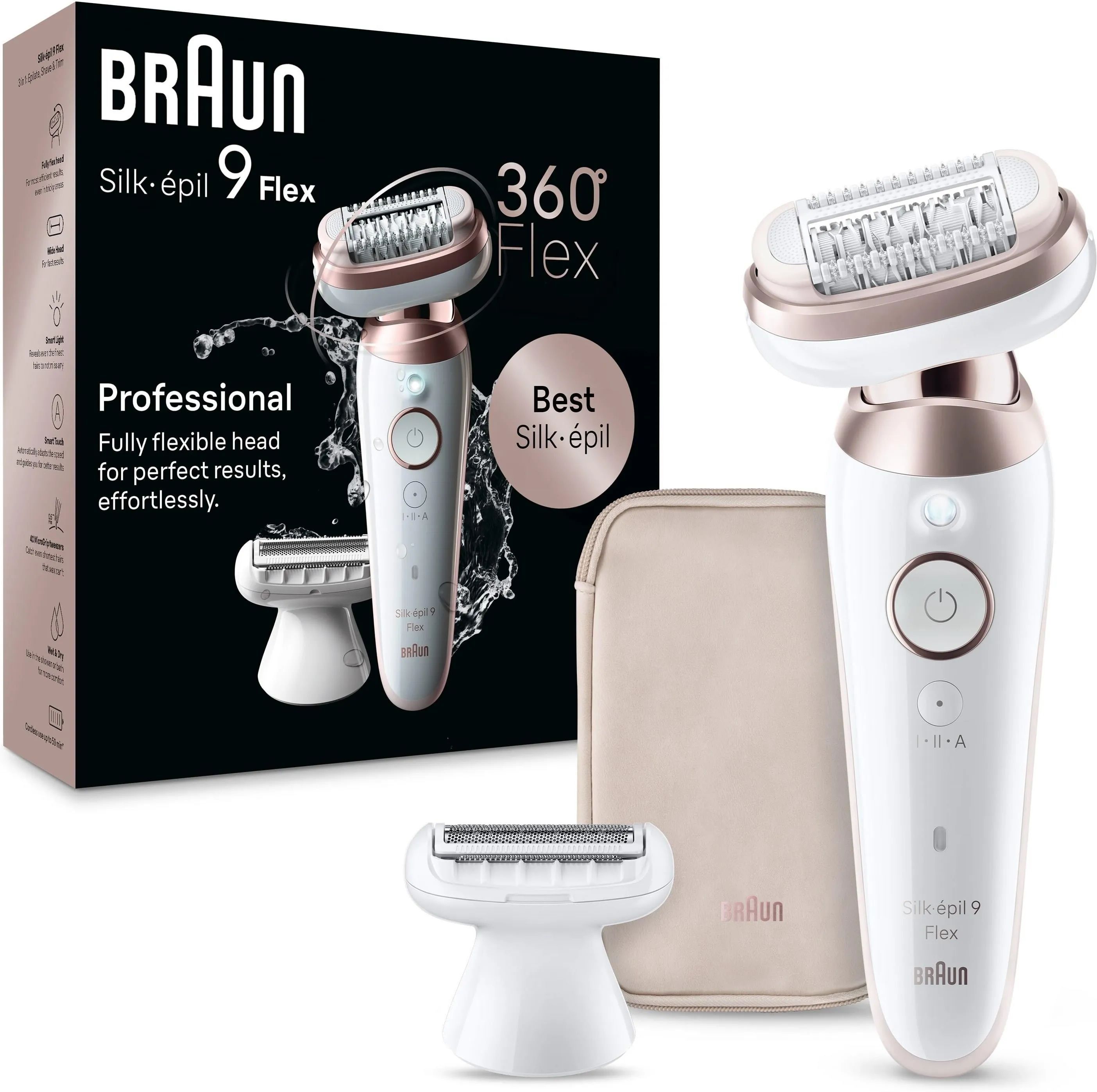 Эпилятор Braun Silk-epil 9 Flex 9-030 3D
