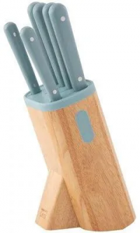 Набор из 7 ножей BERGHOFF Leo Slate, синий (3950350)