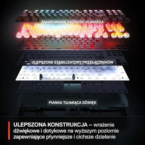 Игровая клавиатура SteelSeries Apex Pro TKL Gen 3 US (64873), черная