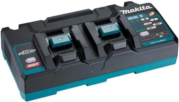 Комплект Makita DC40RB 40V с АКБ 2x4,0 Ah и ЗУ