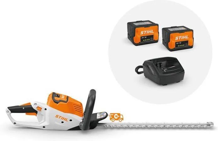 Аккумуляторный кусторез Stihl HSA 50 с 2 акб и зу