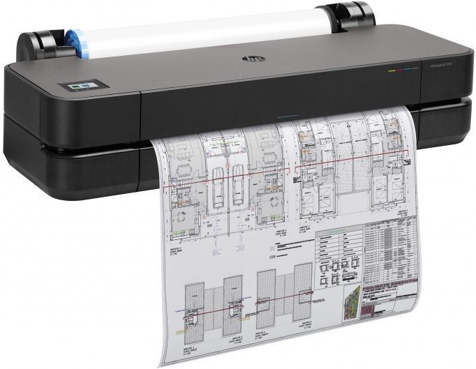 Принтер струйный HP DesignJet T230 (24-дюймовый), цветн., A1, черный
