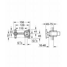 Однорычажные элементы для скрытого монтажа Grohe Grandera DN 15 23319000