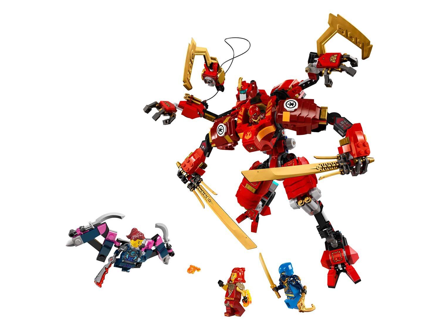 LEGO Ninjago 71812 Альпинистский робот ниндзя Кая