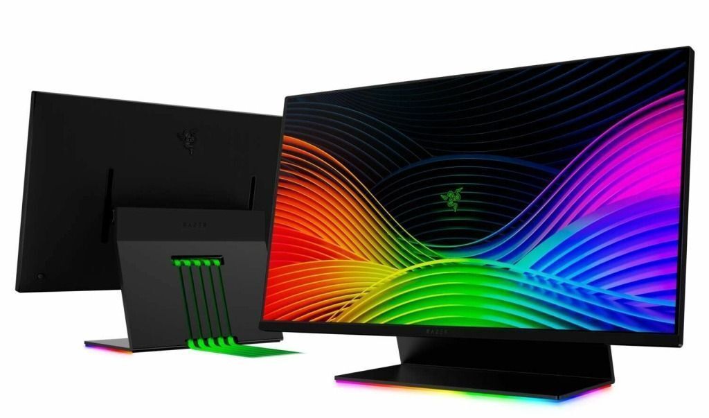 27" Монитор Razer Raptor 2560x1440 ; 165 Гц, IPS, 1 мс, 1000:1, 400 кд/м2, 178°/178°, DisplayPort, HDMI, USB Type C, USB х2, AMD FreeSync