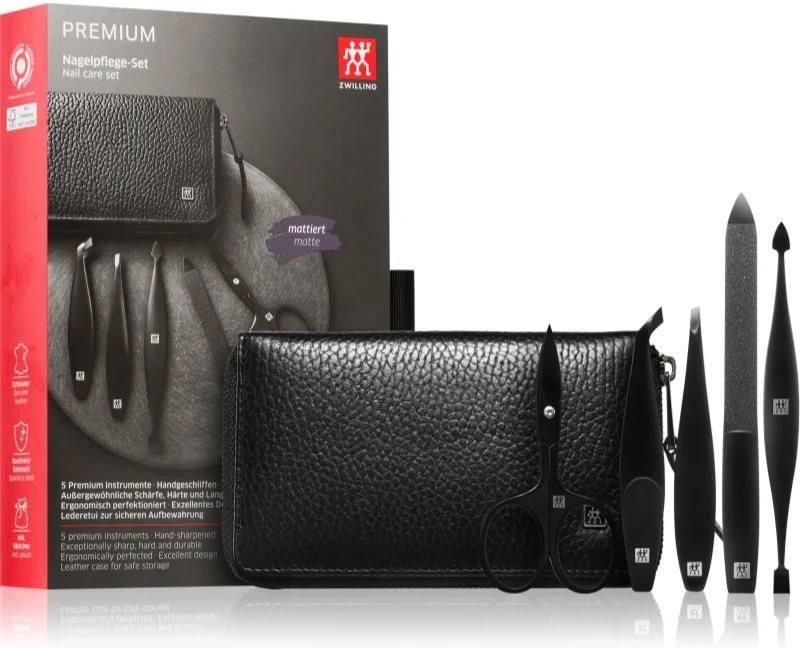 Набор для маникюра Zwilling Classic Inox 97437-004-0, черный