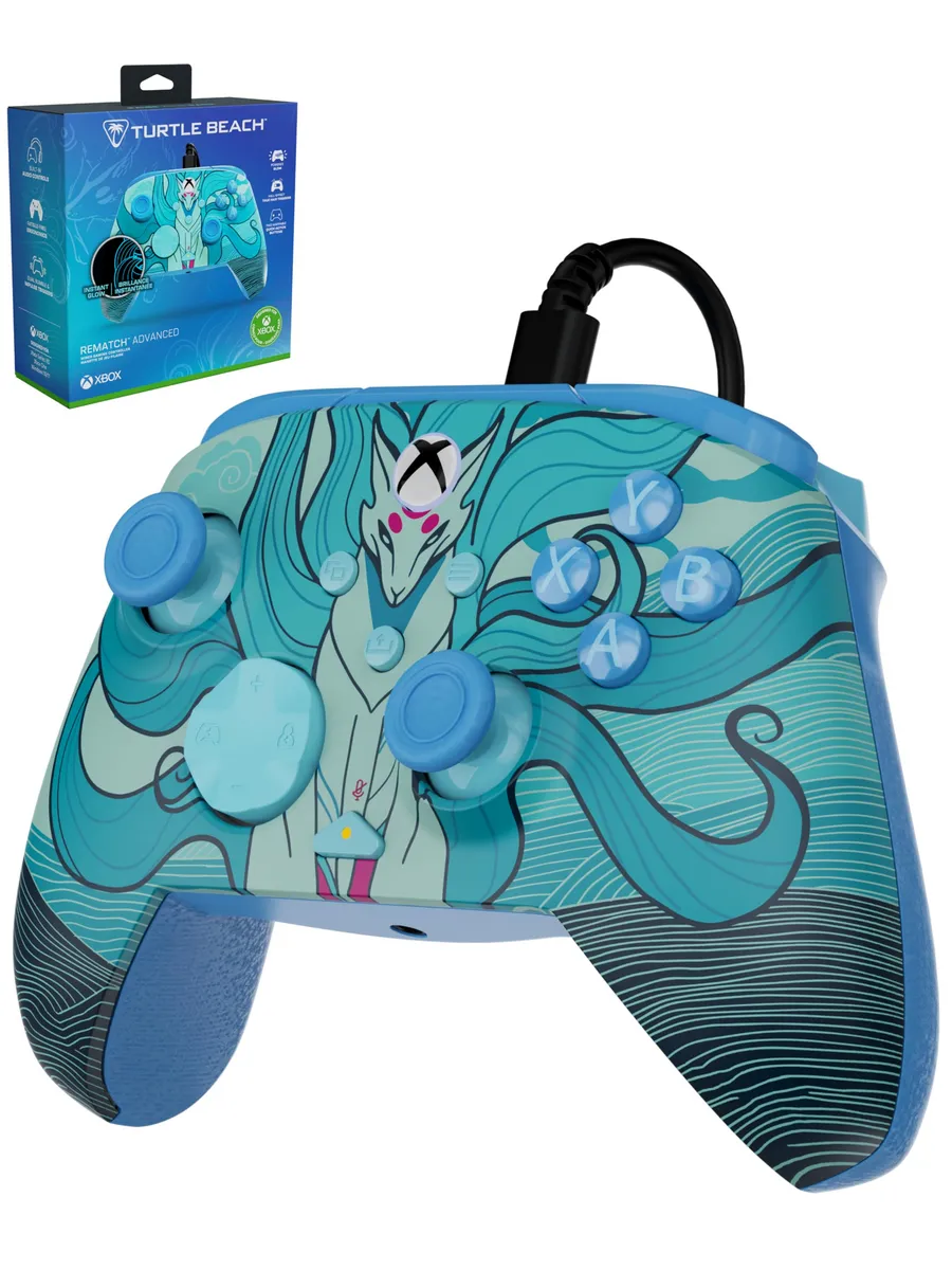 Геймпад Turtle Beach Rematch Advanced Xbox Blue Kitsune (TBC200425)