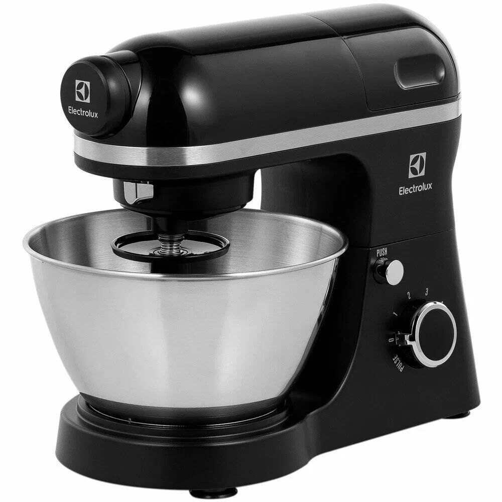 Кухонный комбайн Electrolux EKM 3700 (черный/серебристый)