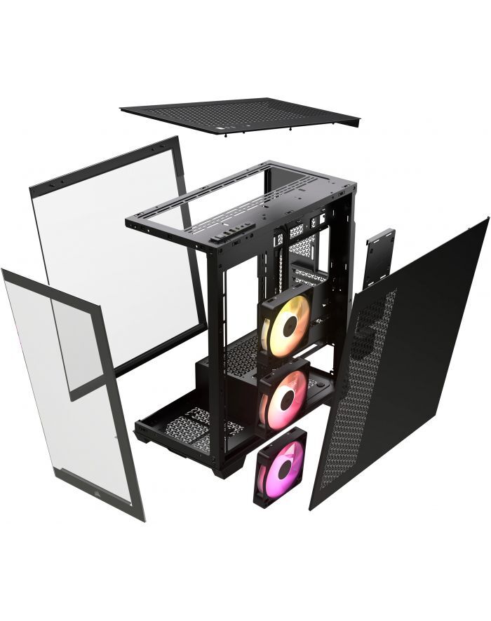 Корпус Corsair Link 3500X Argb Miditower Черный (CC9011280WW)