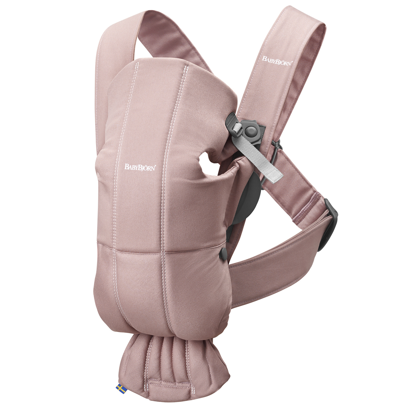 Эргорюкзак BabyBjorn Mini Cotton, Dusty Pink
