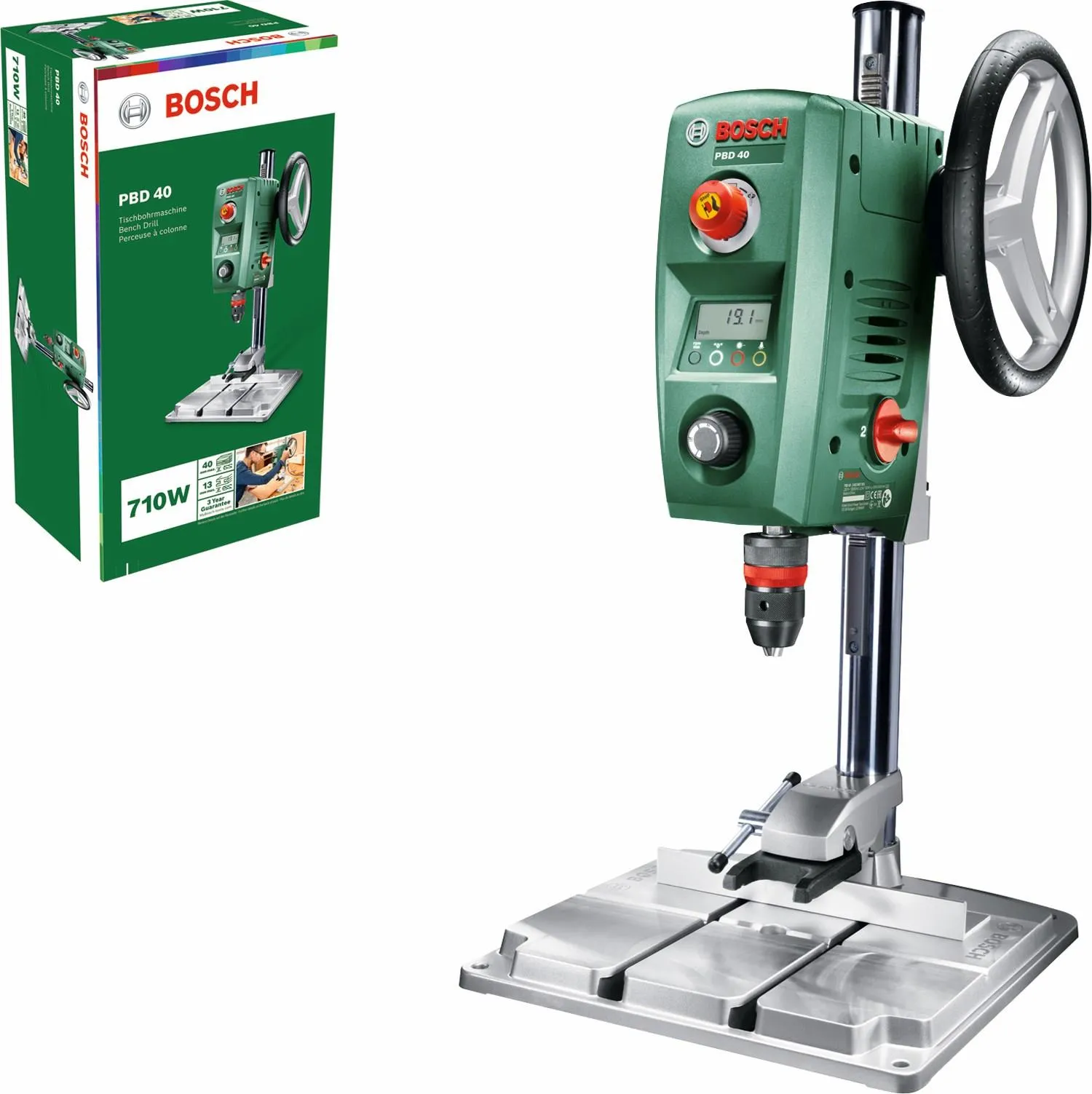 Настольная сверлильная машина Bosch PBD 40 0603B07000