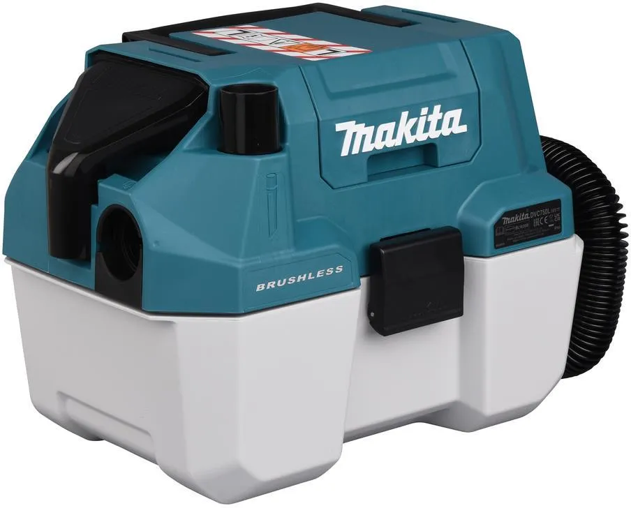 Аккумуляторный пылесос Makita DVC750LZX3 18 В, без АКБ и ЗУ