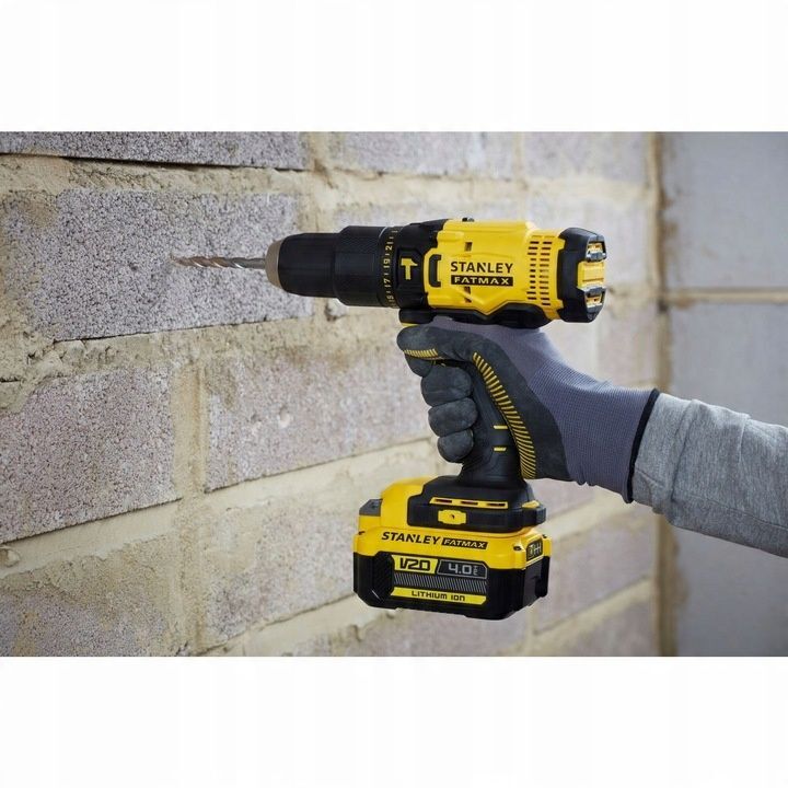 Набор Stanley: дрель-шуруповерт SFMCD715+шуруповерт SFMCF810B 18В V20 2x2.0Ah (SSFMCk461D2)