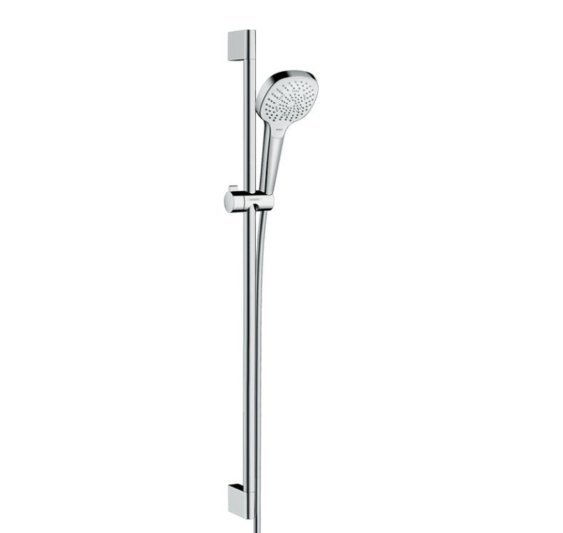 Душевой набор Hansgrohe Croma Select E 26591400, хром белый матовый